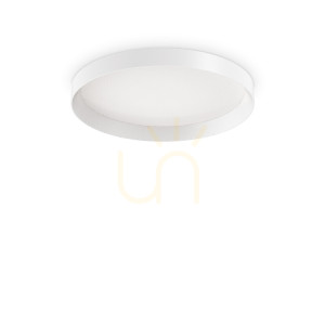 Plafon zewnętrzny Ideallux FLY 341163 biały 26W LED 45 cm IP40 2700K