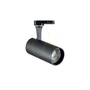 Lampa do szynoprzewodu Ideallux FOX 348322 czarna LED 25W 3000K