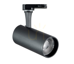 Lampa do szynoprzewodu Ideallux FOX 340876 czarna 15W 2700K LED