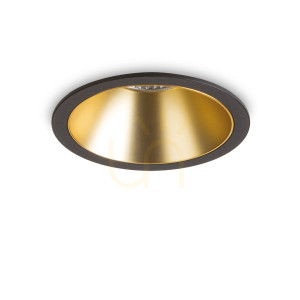 Oprawa wpuszczana Ideallux GAME 341385 złota 20W 2700K 12 cm