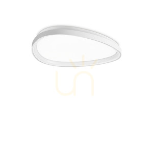 Plafon sufitowy Ideallux Gemini 341460 LED 30W 2700K biały 61 cm