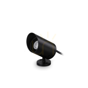 Reflektorek LED Ideallux KOALA 349596 czarny 7W IP65 4,9 cm