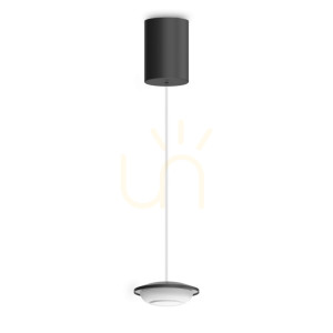 Lampa wisząca Ideallux MAPA MINI 343648 czarna LED 4W 7,5 cm