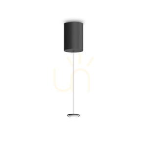 Lampa wisząca Ideallux MAPA MINI 343624 czarna 2W LED 5 cm