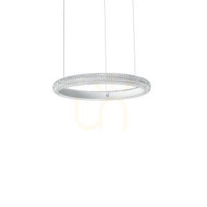 Lampa wisząca Ideallux Miracle LED 25W biała 40 cm 325804
