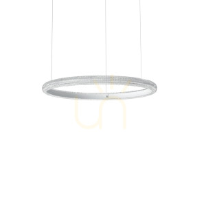 Lampa wisząca Ideallux Miracle 325828 LED 37W biała 60 cm