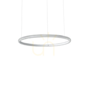 Lampa wisząca Ideallux Miracle 325835 biała LED 45W 80 cm