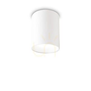 Plafon LED Ideallux NITRO 341781 biały 10W 2700K 8 cm