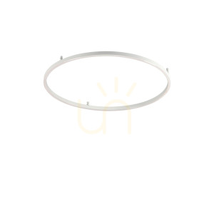 Plafon LED Ideallux Oracle Slim 341910 biały 50 cm 29W 4000K