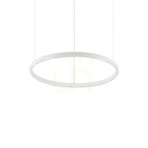 Lampa wisząca Ideallux Oracle Slim 342016 biała LED 29W 50 cm 2700K