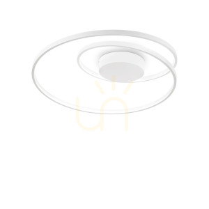 Plafon Ideallux OZ 342283 biały LED 47W 60 cm 2700K