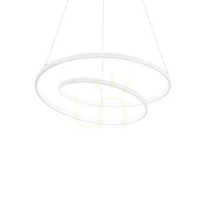Lampa wisząca Ideallux OZ 342344 biała LED 47W 2700K 60 cm