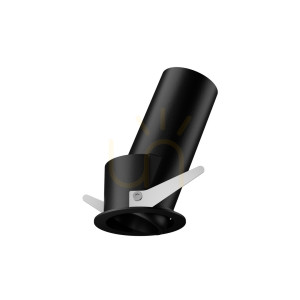 Oprawa wpuszczana Ideallux QUARK 323008 czarna LED 12W 3000K 5,8 cm