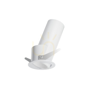 Oprawa wpuszczana Ideallux QUARK 344805 biała LED 12W 3000K Ø5,8 cm