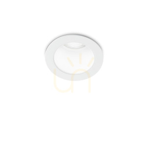 Oprawa wpuszczana Ideallux QUARK 307756 biała LED 5W 3000K Ø4 cm