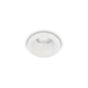Oprawa wpuszczana Ideallux QUARK 344836 biała LED 9W 3000K 4,9 cm