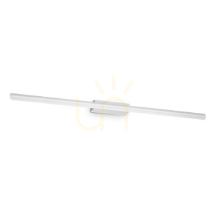 Kinkiet zewnętrzny Ideallux Riflesso 331690 biały LED 19W IP54 82 cm