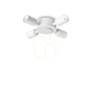 Plafon Ideallux SET UP 320373 biały 4xE27 31 cm