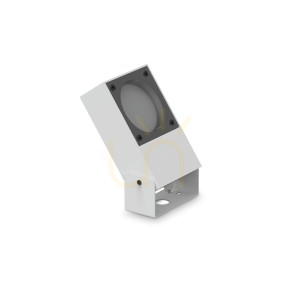 Reflektorek Ideallux SIRIO biały GX53 IP65 10 cm 345628