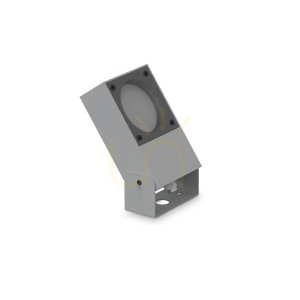 Reflektorek Ideallux Sirio 345642 szary GX53 IP65 10 cm
