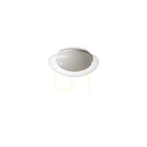 Plafon LED Ideallux Squish 332406 transparentny 34,4 cm 10W