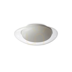 Plafon LED Ideallux Squish 332413 transparentny 20W 48 cm