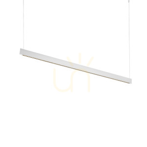 Lampa wisząca Ideallux Steel 348414 biała LED 35W 3000K 120 cm