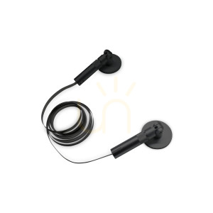 Zaślepka do systemu szynowego LED Ideallux TESI czarna 344911