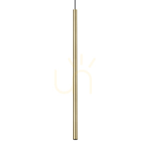 Lampa wisząca Ideallux LOOK 339733 mosiądz LED 11,5W 3000K fi 6 cm