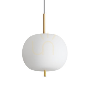 Lampa wisząca Ideallux Umile 314969 biała LED 20W 30 cm