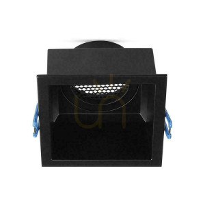 Oczko V-TAC GU10 Hoyne Comb Aluminium Kwadrat Czarne VT-9001SQ