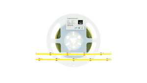 Taśma 2400 LED 480 LED/m 24V COB 10W, Biała Zimna, 5m