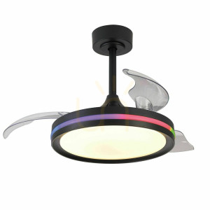 Żyrandol z wentylatorem sufitowym Mantra NORTH 8730