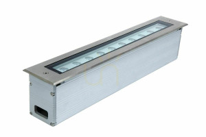 Lampa wpuszczana ogrodowa SU-MA Lando LED 4000K IP67 srebrna LD-500