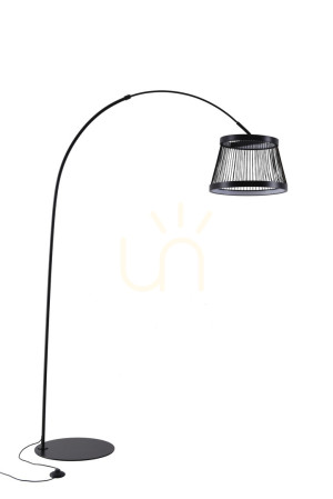 Lampa podłogowa Zuma Line BALU ML3328-1-3BD Czarny 1xLED