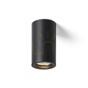 Plafon Rendl R14560 Moma Lampa Sufitowa, Downlight Czarna