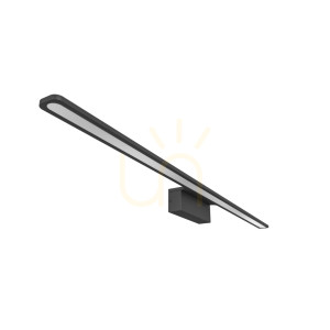 Kinkiet Luce Parette Nero 92 CCT IP44 Orlicki Design
