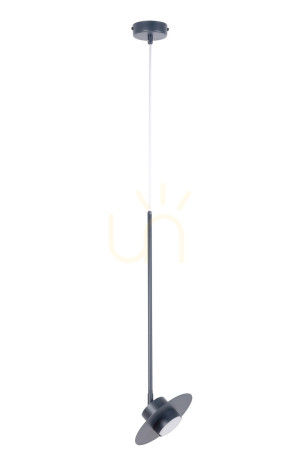 Lampa wisząca Sigma CHARLIE S grafit 20 cm GX53 41307
