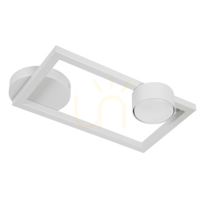 Plafon Sigma FRAME 1 beżowy szary 41316 GX53 stal lakierowana