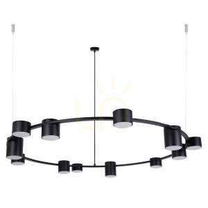 Żyrandol Sigma KODO 12 czarny GX53 112 cm SKU 41339