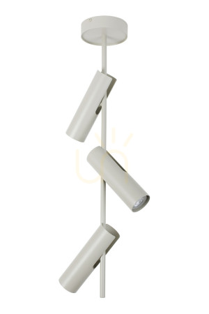 Plafon Sigma LEDA 3 szary beż GU10 3x10W 41153