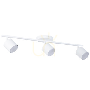 Plafon Sigma MILA 3 biały 41348 GX53 stal lakierowana