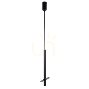 Lampa wisząca Sigma SOPEL RING 1 czarna 10 cm 41224