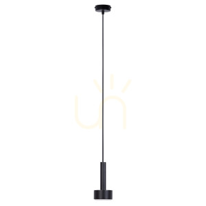 Lampa wisząca Sigma STAMP 1 czarna GX53 12W 8 cm 41242