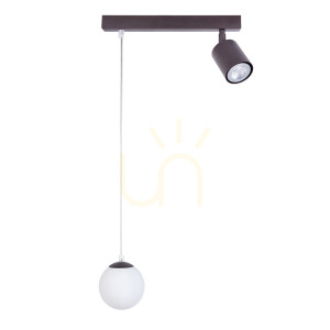 Lampa wisząca Sigma Tavira brązowa 2xG9 30 cm 41483