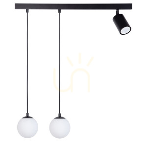 Lampa wisząca Sigma TAVIRA 2+1 czarna 60 cm SKU 41263