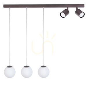 Lampa wisząca Sigma TAVIRA brązowa 5xG9 41272