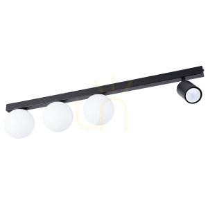 Plafon Sigma TAVIRA 3+1 czarny 41261