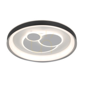 Nowoczesny Czarny Plafon Florina LED