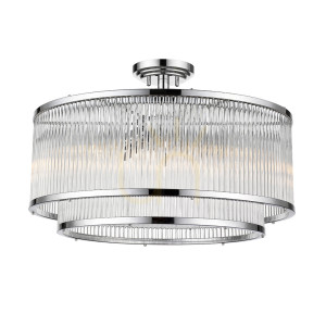Plafon Zuma Line SERGIO C0528-06H-F4AC Chrom 6xE14